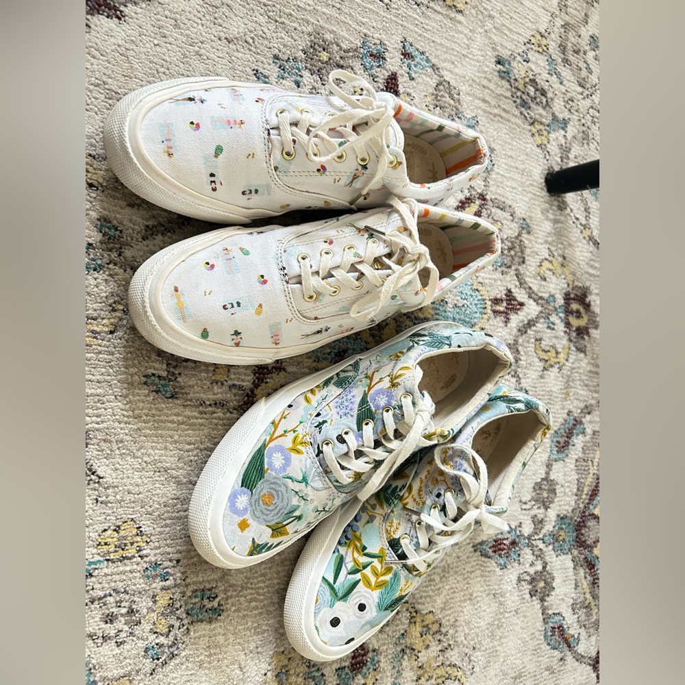 2 pair of keds size 6.5